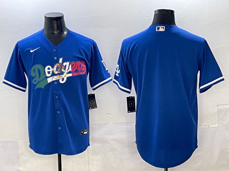 Men Los Angeles Dodgers blank blue Nike 2025 MLB All Star Jersey 0047->los angeles dodgers->MLB Jersey